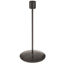 gjenstander Lysestake antikk brun H21,5 cm 2 stk