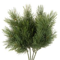 gjenstander Kunstig furukvist til vinterdekorasjoner, 40 cm, 4 stk.