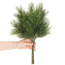 gjenstander Kunstig furukvist til vinterdekorasjoner, 40 cm, 4 stk.