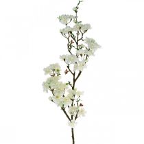 gjenstander Kirsebærgren hvit kunstig vårdekor dekorativ gren 110cm
