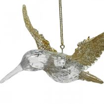 gjenstander Juletrepynt fugl kolibri anheng 11,5/14 cm sett med 2