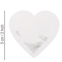 gjenstander Konfettihjerter 5 cm 24 stk
