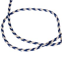 gjenstander Stripete gavebånd/snor for kreativ dekorasjon, 3 mm tykk, 20 m lang