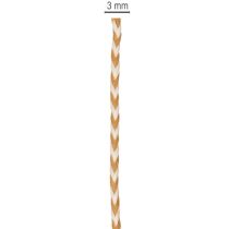 gjenstander Gavebånd, tofarget snor, 3 mm, 20 m