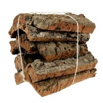 gjenstander Naturlig korkbark 5-delers sett for håndverk og dekorasjoner, 30x20cm