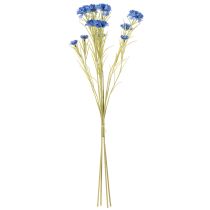 gjenstander Kunstig kornblomst for elegant stuedesign, sommerdekorasjon, 68 cm, 4 stk.