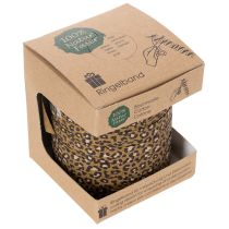 gjenstander Krøllebånd, leopardmønster, gavebånd for kreativ innpakning, 10 mm, 100 m