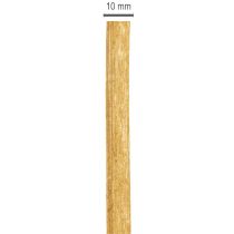 gjenstander Brunt gavebånd, krøllet bånd, bærekraftig hobbyutstyr, 10 mm x 100 cm