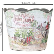 gjenstander Urtepotte blomsterpotte plast Fresh Garden H13,5cm 2stk