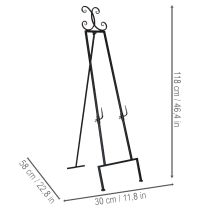 gjenstander Dekorativ kransholder med stabil base, perfekt som et allsidig tilbehør, 118 cm