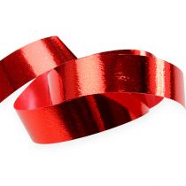 Krøllebånd blank 10mm 250m rød