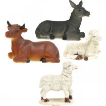 gjenstander Julekrybbe Sett med 4 figurer