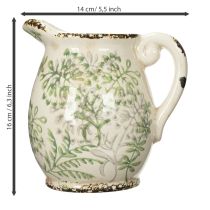 gjenstander Mugge til planting, vintage-look, landlig stil, 16 cm