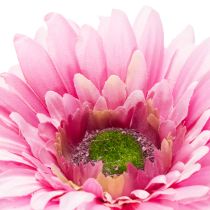 gjenstander Kunstige gerberablomster til hagen, rosa, 47 cm, 6 stk.