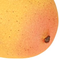 gjenstander Kunstig mango som en eksotisk dekorativ frukt til hjemmet