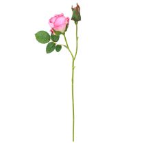 gjenstander Kunstige roser i en haug Kunstige blomster Rosa 36cm 12stk