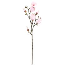 gjenstander Kunstig Magnolia-gren Rosa Blomster Ø8cm L100cm