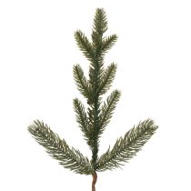 gjenstander Kunstig grangren med hvite mini julekuler, 46 cm, 2 stk.