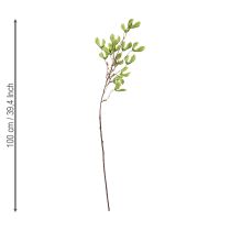 gjenstander Kunstig gren av plataner gulgrønn 100 cm 3 stk