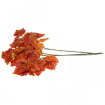 gjenstander Kunstige vinblader Rød Oransje Grønne Kunstplanter 63cm 3stk
