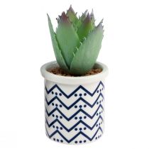 gjenstander Kunstige planter sukkulenter kunstig grønn plante 9-12,5cm 4stk