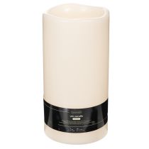 gjenstander Stor LED-lys for batteridrift med timer, varmhvit, utendørs, 25 cm