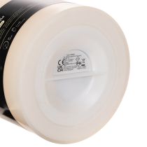 gjenstander Stor LED-lys for batteridrift med timer, varmhvit, utendørs, 25 cm