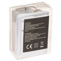 gjenstander LED-lyslenke for innendørs bruk, batteridrevet, varmhvit, 30 LED-lys, 3 m, 6 stk.