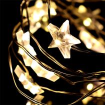 gjenstander LED undervannslyskjede 15 stjerner inkl. Batteri