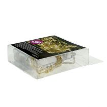 gjenstander LED eventyrlys 40s for batterier varmhvite