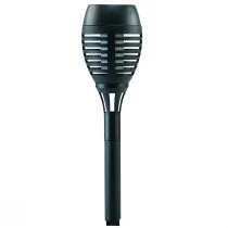 gjenstander LED-solcellelommelykter for hage, flammeeffekt, balkong, H38 cm, 4 stk.