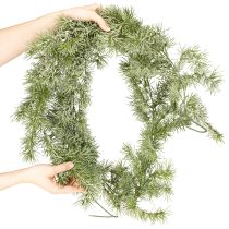 gjenstander Dekorativ lerkgirlander for stemningsfull romdesign, 250 cm