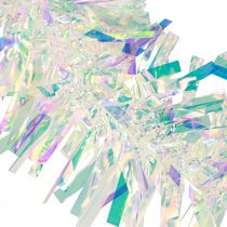 gjenstander Tinsel girlander jule nyttårsaften iriserende 260cm