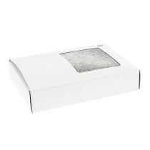 gjenstander Tinsel krøllet sølv 50g