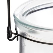 gjenstander Glasslykt for en romantisk atmosfære i hagen eller på terrassen, 18 cm
