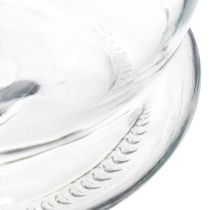 gjenstander Glasslykt for en romantisk atmosfære i hagen eller på terrassen, 18 cm