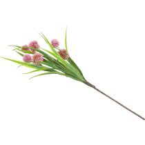 gjenstander Kunstige blomster ball blomst allium prydløk kunstig rosa 45cm