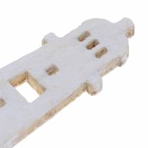 gjenstander Spreddekorasjon fyrtre natur 4cm 72 stk