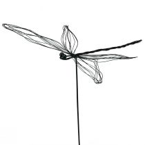 gjenstander Dragonfly metall metallfigur blomsterplugg B28cm 2stk