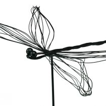 gjenstander Dragonfly metall metallfigur blomsterplugg B28cm 2stk