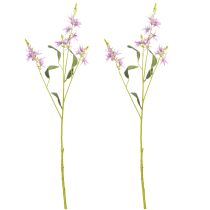 gjenstander Triteleia kunstig blomst for elegant blomsterdekorasjon i oppholdsrom, 110 cm, 2 stk.