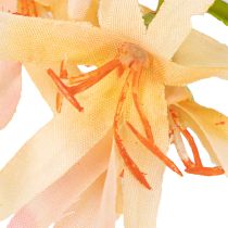 gjenstander Kunstig lilje med lang stilk, kunstig blomst, aksentdekorasjon til bryllupsrommet, 110 cm, 2 stk.