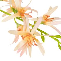 gjenstander Kunstig lilje med lang stilk, kunstig blomst, aksentdekorasjon til bryllupsrommet, 110 cm, 2 stk.
