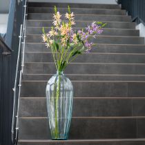 gjenstander Kunstig lilje med lang stilk, kunstig blomst, aksentdekorasjon til bryllupsrommet, 110 cm, 2 stk.