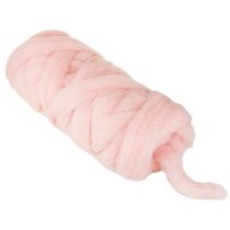 gjenstander Lunte Rosa Ull Lunte Naturull Vanntett Fargeekte 5cm 10m