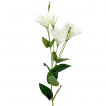 gjenstander Lysianthus kunstig blomst hvit L87,5cm