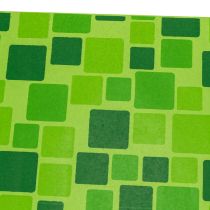 gjenstander Mansjettpapir til blomsterbuketter i mosaikkdesign, 25 cm x 100 m