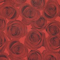 gjenstander Mansjettpapir silkepapir røde roser 25cm 100m