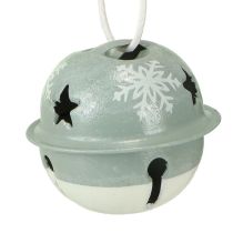 gjenstander Metallklokker Juleklokker Mintbeige Ø3cm 16 stk