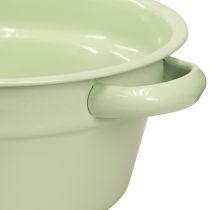gjenstander Dekorativ bolle i metall, pastellfarget, Ø17 cm H8 cm, 4 stk.